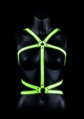 Портупея Body Harness с неоновым эффектом - размер L-XL - 