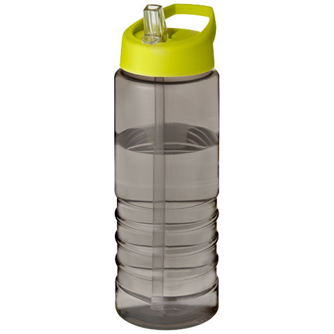 Спортивная бутылка H2O Active® Eco Treble объемом 750 мл с куполообразной крышкой