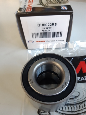 ПОДШИПНИК ЗАДНЕЙ СТУПИЦЫ AVEO -2011, LOGAN-2013, SANDERO -2014 GMB 25*52*37