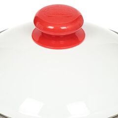 Кастрюля сталь, эмал, 3 л, с крыш, Сиб товары, Калина красная, 1MD181M/6MD181M, индукц