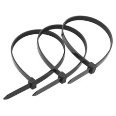 ЗУБР КС-Ч1, 3.6 x 150 мм, нейлон РА66, 100 шт, черные, кабельные стяжки, Профессионал (309030-36-150)