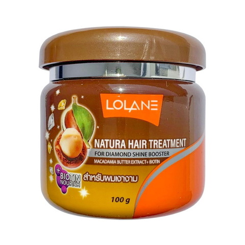 Маска для волос с маслом макадамии Lolane Natura, 100 мл.