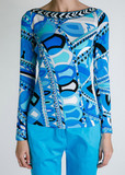 Топ из вискозы EMILIO PUCCI