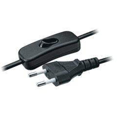 Шнур Navigator 94 668 NPS-FS-170-BL2*0.75 1.7м с выкл.черный