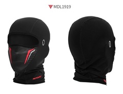 Балаклава летняя MotoWolf Comfort Plus, чёрная MDL1919