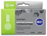 Картридж струйный Cactus CS-EPT0821 T0821 черный (13.8мл) для Epson Stylus Photo R270, 290, RX590