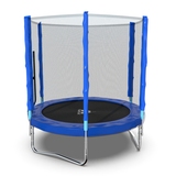 Батут DFC Trampoline Fitness с сеткой 6ft фото №3