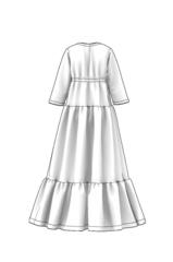 Ксюша. Платье женское льняное с вышивкой PL-42-2505