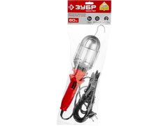 ЗУБР 60 Вт, переносный светильник открытого типа (61802)