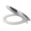 Сидение для унитаза универсальное Softclose, дюропласт, арт. A604 ZEN AlcaPlast