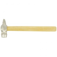 Молоток слесарный, 800 г, круглый боек, деревянная рукоятка Россия
