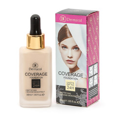 Тональный крем Dermacol Coverage foundation lasts up to 24H