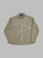 Рубашка на молнии PoloRL #D47 (беж.)