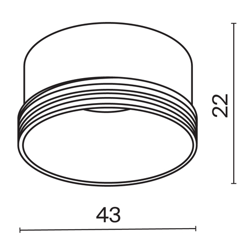 Комплектующие для светильника Maytoni Focus led RingS-5-W