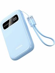 Внешний аккумулятор  UGREEN CD384 (45423B) 10000mAh Mini Quick Charging 20W Power Bank, синий