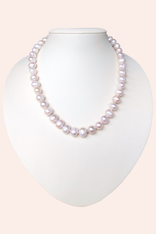 Бусы жемчуг пресноводный 9 мм