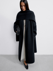 Кардиган-пальто SEVARA, чёрный