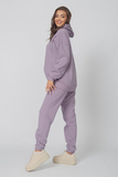 Утепленный спортивный костюм для беременных и кормящих 17661 сирень