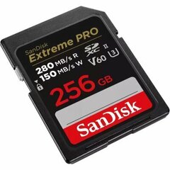 Карта памяти SanDisk 256GB Extreme PRO V60 UHS-II SD