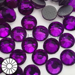 Купить фиолетовые, пурпурные стразы горячей фиксации Electric Violet в интернет-магазине Strazok.ru