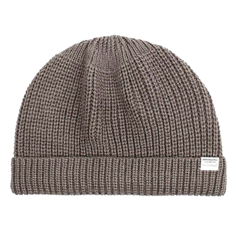 Шапка Alpha Industries Essential Watch Cap Medium Charcoal Heather (Серая)