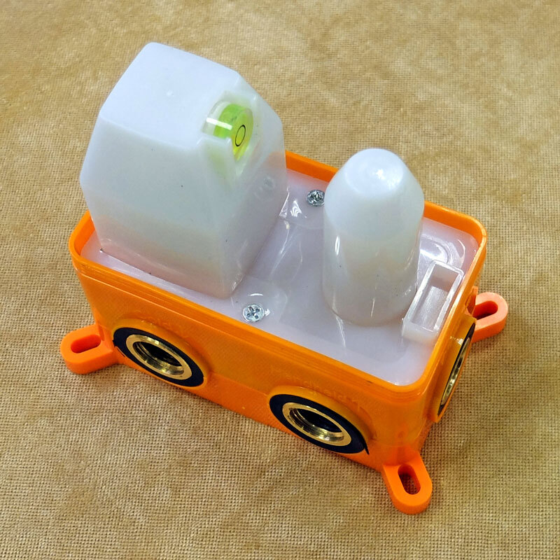 смеситель встройка MVL круглый хром