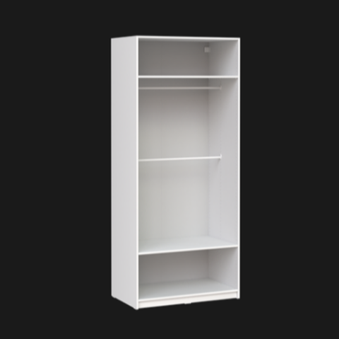 Стеллаж МАКС 100х58х233 белый