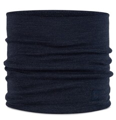 Теплый шерстяной шарф-труба Buff Merino Heavyweight Solid Night Blue