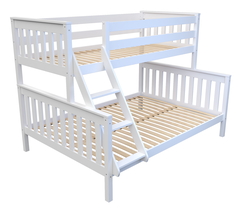 Кровать детская Мишель двухъярусная массив берёзы