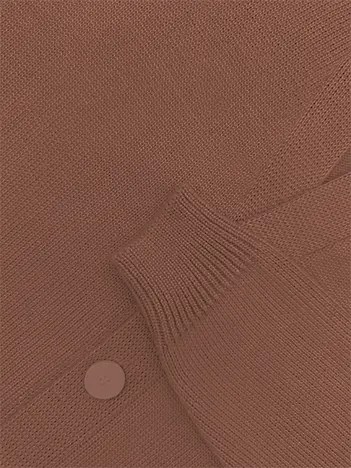 Кардиган с пуговицами из шелка