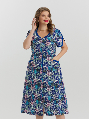 1354В Халат на молнии