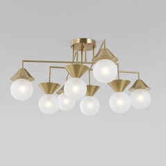 Потолочная люстра Eurosvet Melon 302002/8 латунь Smart