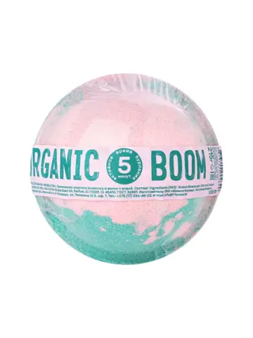 Organic Boom Бомбочка для ванны 