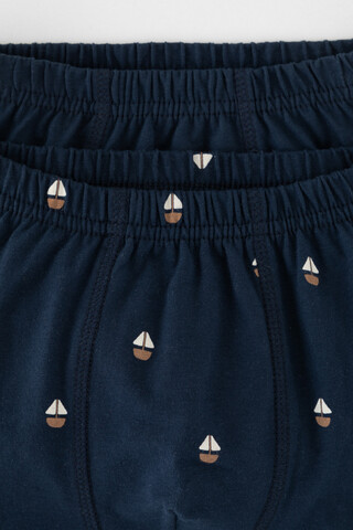 трусы/ уп  для мальчика  К 1912-2уп/индиго,кораблики