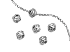 Бусина "Веретено " 4мм (10шт)