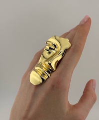 Кольцо в стилистике Schiaparelli HALF FACE