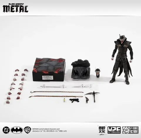 Фигурка Бэтмен который смеется из комикса Dark Nights Metal 1/12