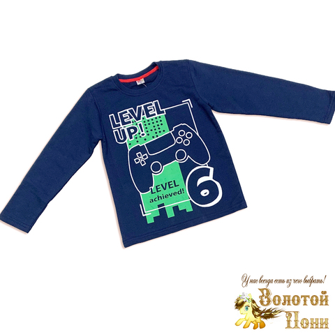 Лонгслив хлопок м (5-8) 260210-Y1033