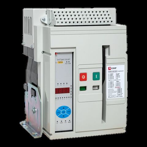 Выключатель воздушный автоматический ВА-450 1600/1000А 3P 55кА стационарный EKF