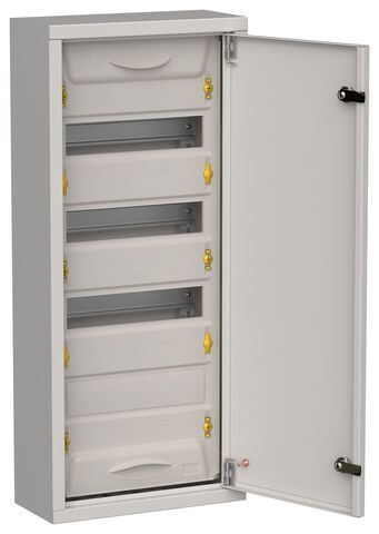 TITAN 5 Корпус мет. ЩРн-48 (1х48) 710х310х140 IP31 сер IEK