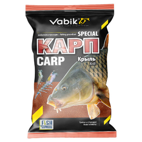 Прикормка Vabik SPECIAL Карп Криль 1кг 10 шт/уп.
