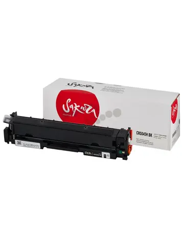 Картридж Sakura 045HBK (1246C002) для Canon LBP-610C/MF-630C, черный, 2800 к.