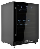 Винный шкаф Zugel ZCWI460DB черный