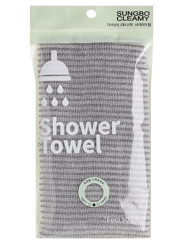 Мочалка для душа 28*100см Bali Shower, 1 шт