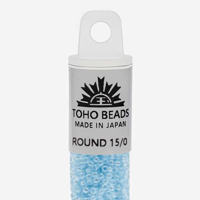 Японский бисер TOHO Round 15/0 (№143), жемчужный глянцевый