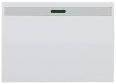 СВЕТОЗАР Эффект, без вставки и рамки, одноклавишный выключатель (SV-54431-W)