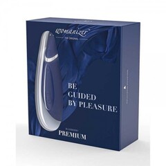 Бесконтактный клиторальный стимулятор Womanizer Premium синий