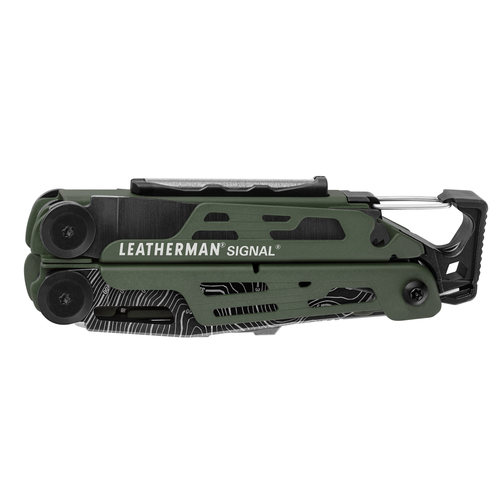 Leatherman Multitool Signal green topo