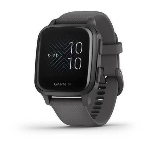 Garmin Venu Sq - Slate Aluminium Bezel with Shadow Grey Case