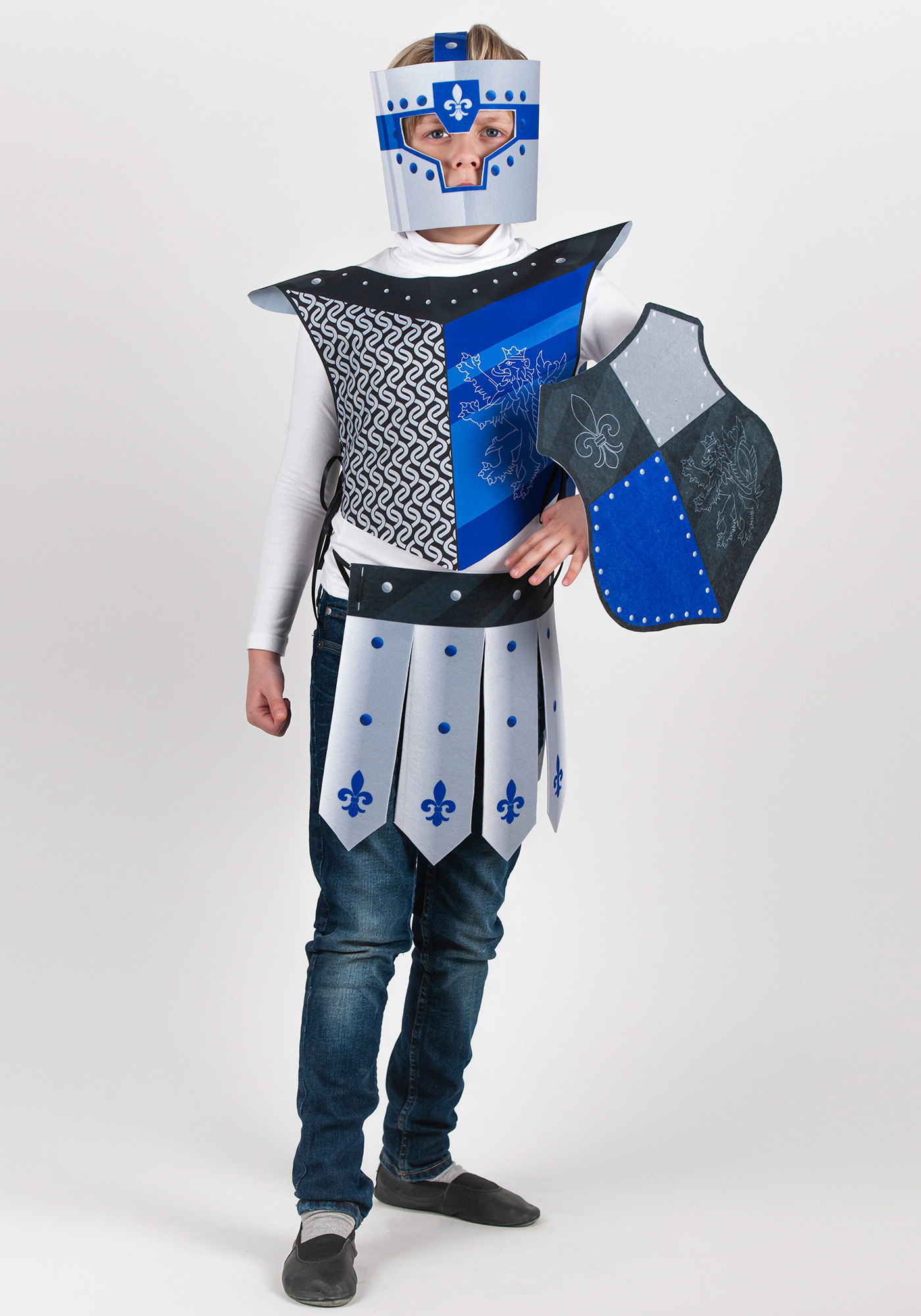 Карнавальный костюм Богатырь Рыцарь для мальчика